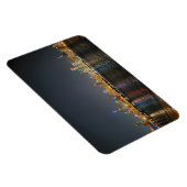 Magnet Flexible Aimant Skyline de nuit de Chicago (Côté Droit)