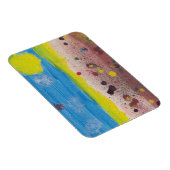 Magnet Flexible Aimant Soleil et Fleurs par Nate (Côté Droit)