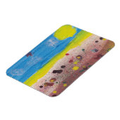 Magnet Flexible Aimant Soleil et Fleurs par Nate (Côté Gauche)