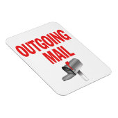 Magnet Flexible Aimant sortant de collecte de courrier (Côté Droit)