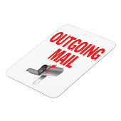 Magnet Flexible Aimant sortant de collecte de courrier (Côté Gauche)