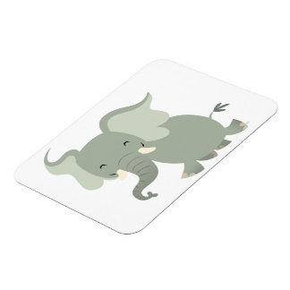Magnet Flexible Aimant souple Eléphant Carton Joyeux