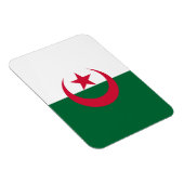 Magnet Flexible Aimant souple patriotique avec drapeau d'Algérie (Côté Droit)