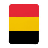 Magnet Flexible Aimant souple patriotique avec drapeau de Belgique (Vertical)