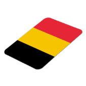 Magnet Flexible Aimant souple patriotique avec drapeau de Belgique (Côté Gauche)