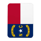 Magnet Flexible Aimant souple patriotique avec drapeau de Caroline (Vertical)