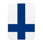 Magnet Flexible Aimant souple patriotique avec drapeau de la Finla (Vertical)
