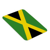 Magnet Flexible Aimant souple patriotique avec drapeau de la Jamaï (Côté Droit)