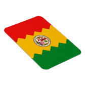 Magnet Flexible Aimant souple patriotique avec drapeau de Los Ange (Côté Droit)