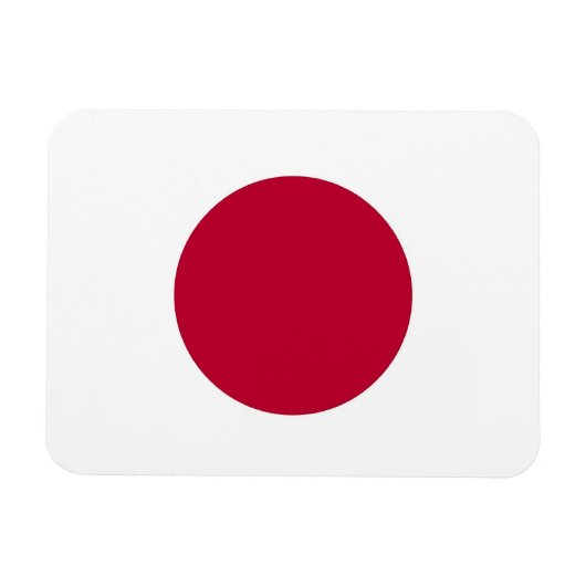 Magnet Flexible Aimant souple patriotique avec drapeau du Japon (Horizontal)