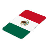 Magnet Flexible Aimant souple patriotique avec drapeau du Mexique (Côté Gauche)