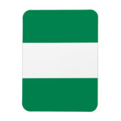Magnet Flexible Aimant souple patriotique avec drapeau du Nigeria (Vertical)