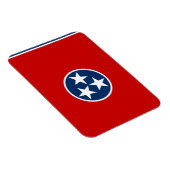 Magnet Flexible Aimant souple patriotique avec drapeau du Tennesse (Côté Droit)