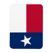 Magnet Flexible Aimant souple patriotique avec drapeau du Texas (Vertical)