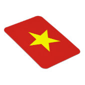 Magnet Flexible Aimant souple patriotique avec drapeau du Vietnam (Côté Droit)