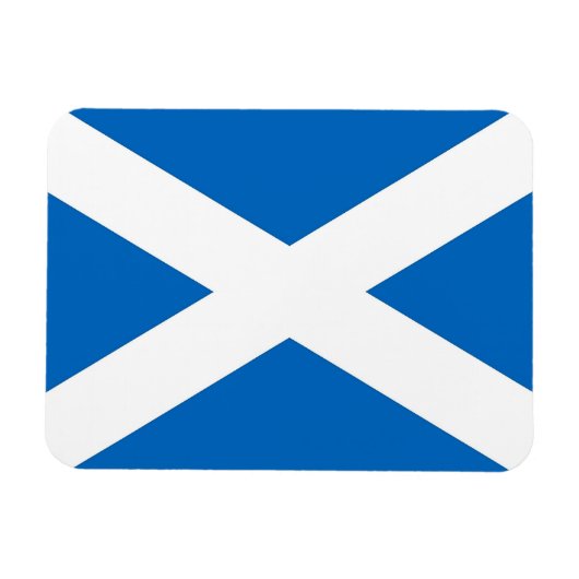 Magnet Flexible Aimant souple patriotique avec drapeau écossais (Horizontal)