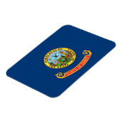 Magnet Flexible Aimant souple patriotique avec drapeau Idaho (Côté Gauche)