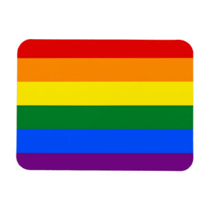 Magnet Flexible Aimant souple patriotique avec drapeau LGBT