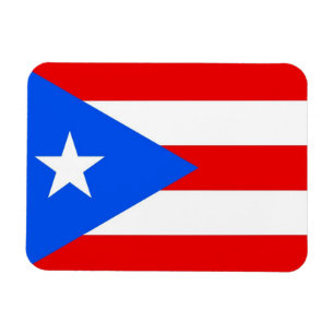 Magnet Flexible Aimant souple patriotique avec drapeau Porto Rico
