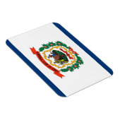 Magnet Flexible Aimant souple patriotique, drapeau de la Virginie  (Côté Droit)