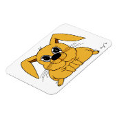 Magnet Flexible Aimant souple pour lapin gras mignon (Côté Gauche)