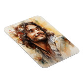 Magnet Flexible Aimant souriant Jésus (Côté Droit)