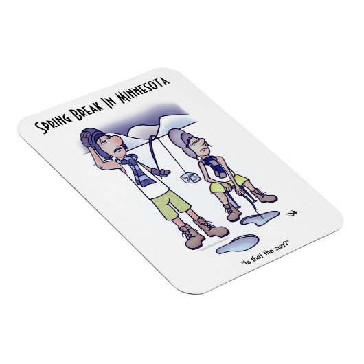 Magnet Flexible Aimant Spring Break (Côté Droit)