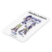 Magnet Flexible Aimant Spring Break (Côté Gauche)