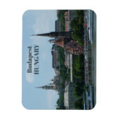 Magnet Flexible Aimant texte personnalisé Budapest 2 (Vertical)
