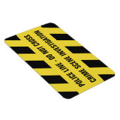 Magnet Flexible Aimant texte personnalisé Faux Police Line (Côté Droit)