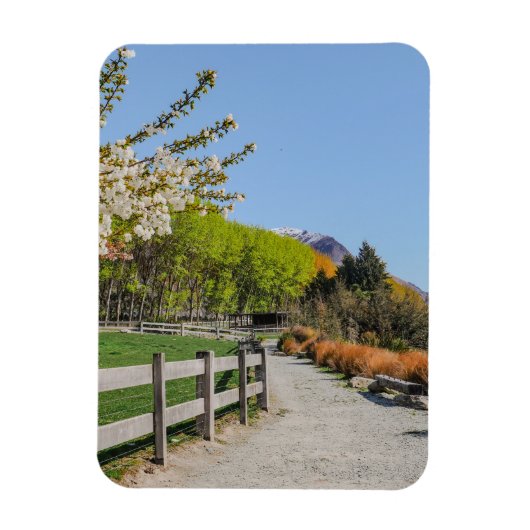 Magnet Flexible Aimant - toile de fond du pic de Walter (Vertical)