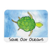 Magnet Flexible aimant tortue (Horizontal)