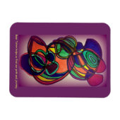 Magnet Flexible Aimant Totem Ours (Horizontal)