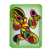 Magnet Flexible Aimant Totem Pigeon (Vertical)