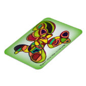 Magnet Flexible Aimant Totem Pigeon (Côté Gauche)