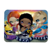 Magnet Flexible Aimant "Trois Petits Oiseaux" (Horizontal)