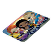 Magnet Flexible Aimant "Trois Petits Oiseaux" (Côté Gauche)