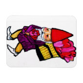Magnet Flexible aimant VALENTINES DAY GNOME (Horizontal)