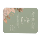 Magnet Flexible Aimant vert de l'échelle budgétaire Enregistrer la (Horizontal)