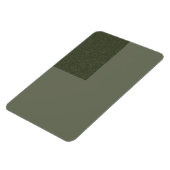 Magnet Flexible Aimant Vert Mousse Deux Tons avec Bloc Texturé (Côté Gauche)