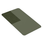 Magnet Flexible Aimant Vert Mousse Deux Tons avec Bloc Texturé (Côté Droit)