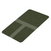 Magnet Flexible Aimant Vert Mousse Grille Moderne – Personnalisabl (Côté Gauche)