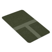 Magnet Flexible Aimant Vert Mousse Grille Moderne – Personnalisabl (Côté Droit)