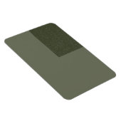 Magnet Flexible Aimant vert mousse personnalisé avec accentuation  (Côté Droit)