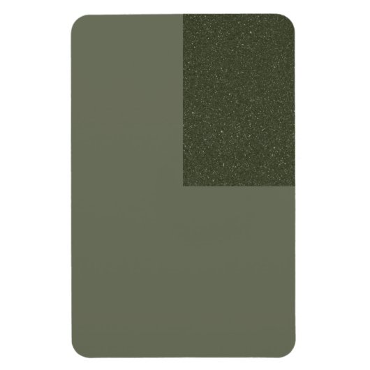 Magnet Flexible Aimant vert mousse personnalisé avec accentuation  (Vertical)