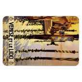 Magnet Flexible Aimant vintage Venise Italie (Horizontal)