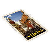 Magnet Flexible aimant vintage Vérone Italie (Côté Droit)