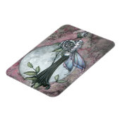 Magnet Flexible Aimant vinyle Fée Rose de Minuit (Côté Gauche)