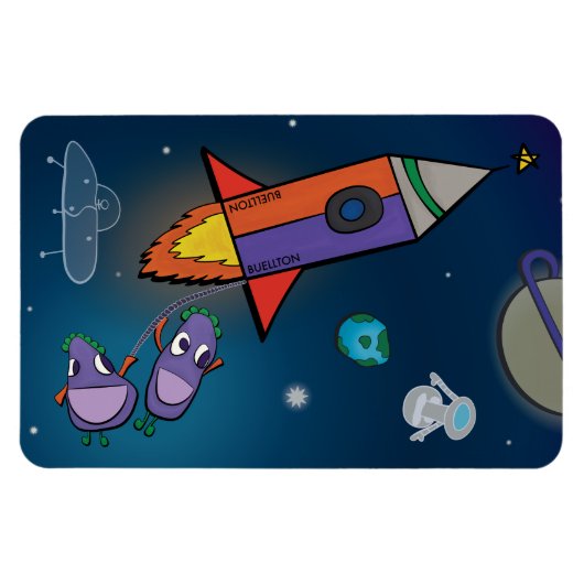 Magnet Flexible Aimant - Voie Lactée (Horizontal)