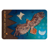 Magnet Flexible Aimant - Vol haut (Horizontal)